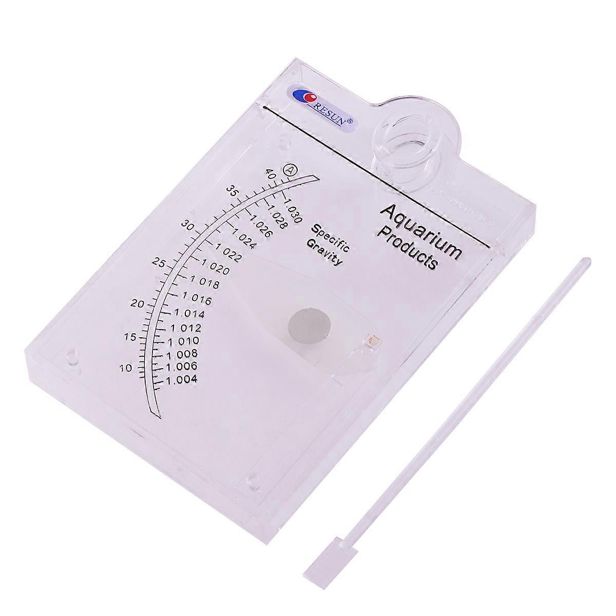 Fish Tank Salinity Meter Shows Conductivity Acrylic Material 1Pack