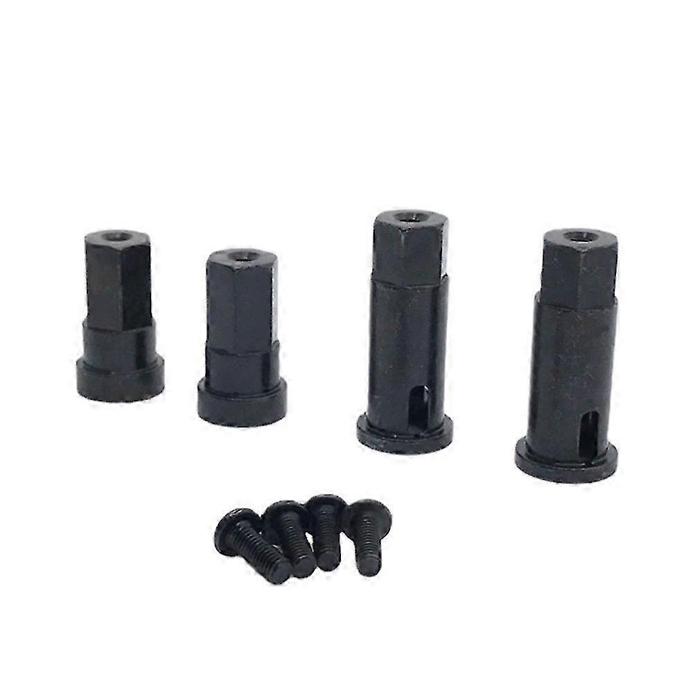 4 قطع عجلة معدنية عرافة محور محرك محول الموحد لنماذج RC المتوافقة 1/10