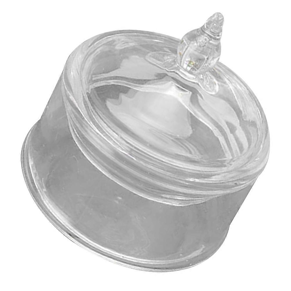 Decorative Glass Jars Transparent Candy Jar Mini with Versatile Storage for Home Decoration