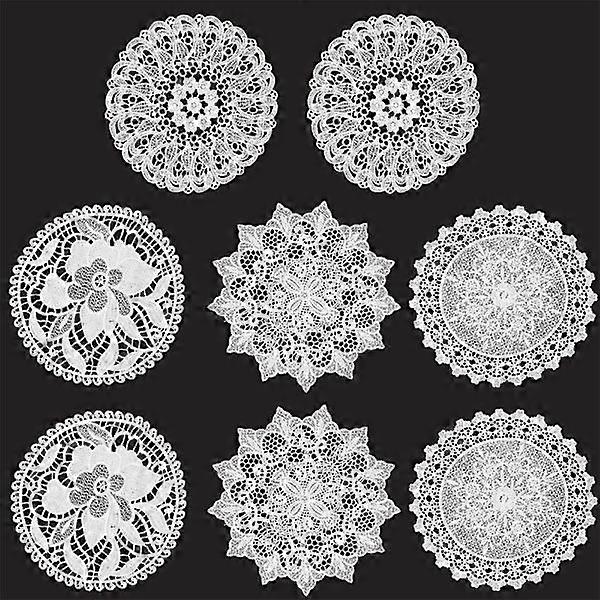 8pcs Lace Coasters Lace Coasters SET SET SET