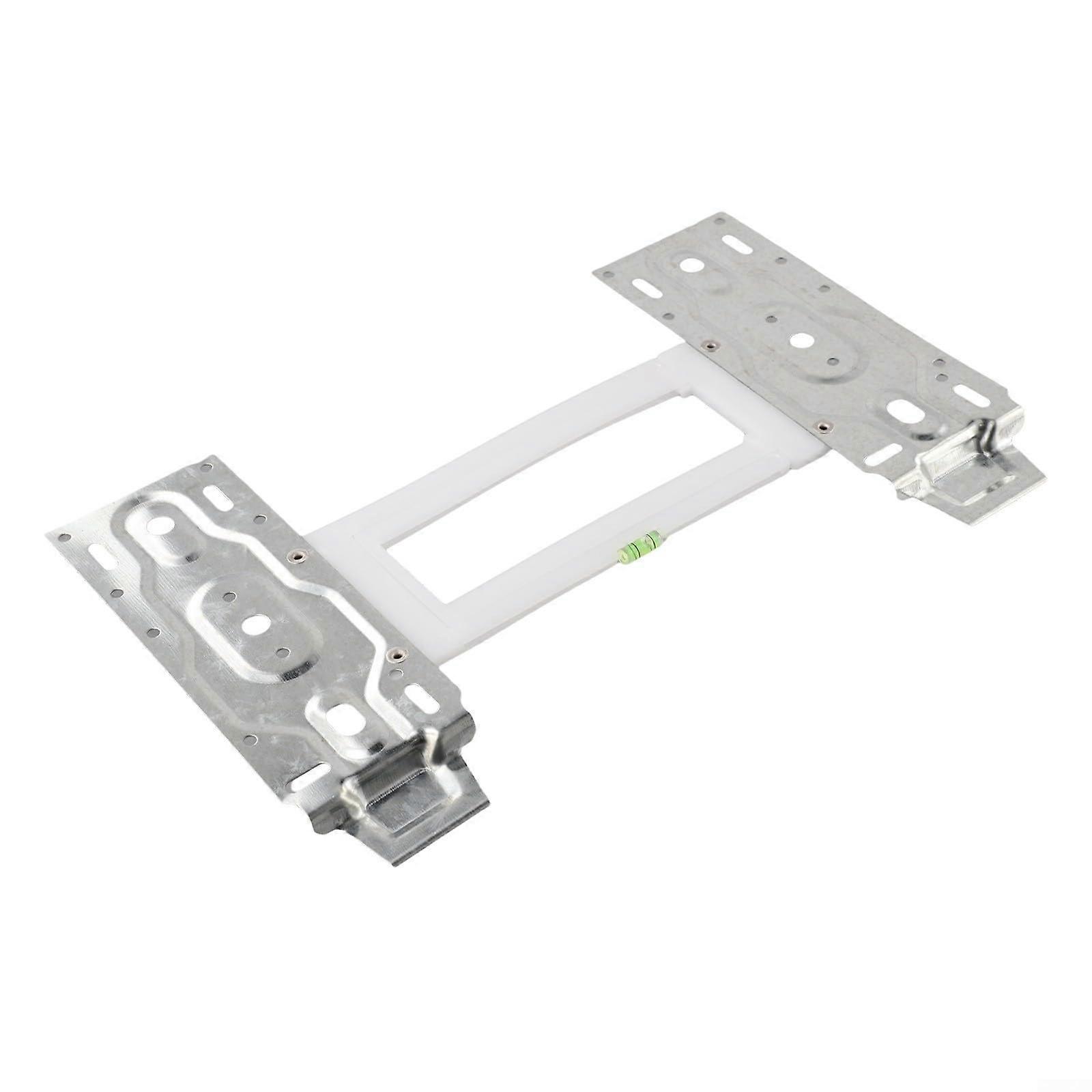 Wall-Mounted Adjustable Bracket for Split Air Conditioning Units with Built-In Level Gauge for Optimal Alignment