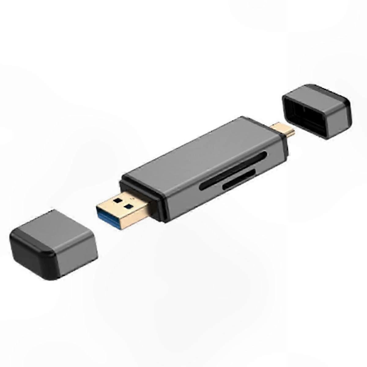 USB 3.0 SD TF Card Reader Adapter with OTG Function for Flash Drive Storage