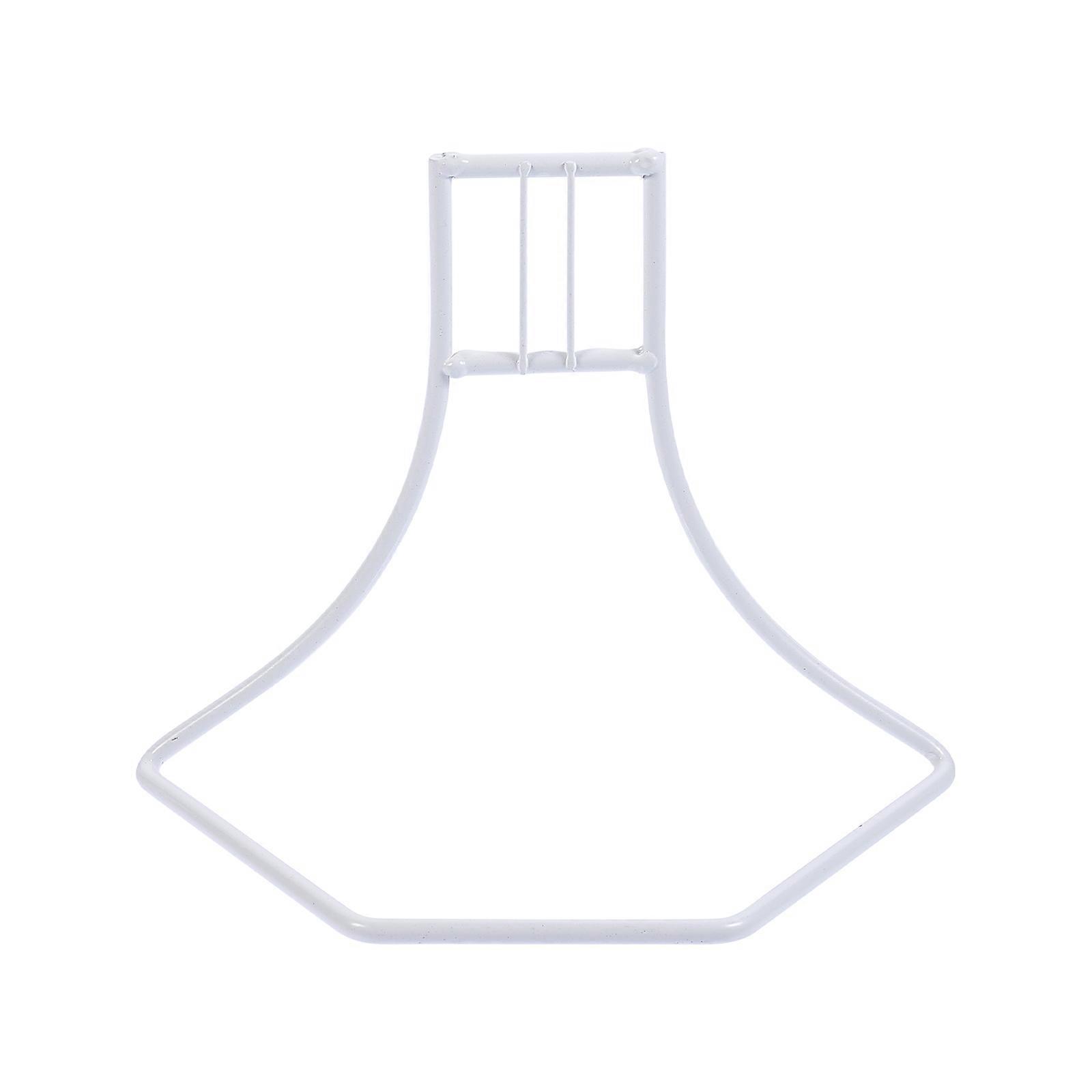 Hamster Supplies Running Wheel For Hamsters With Square Base Structure White 1Pcs