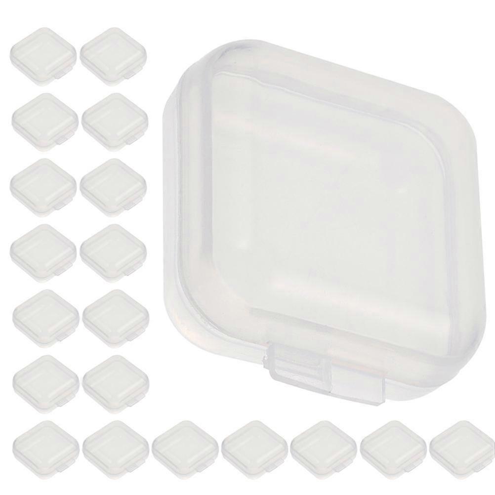 Jewelry Organizer Boxes, Clear Containers with Easy Open Design