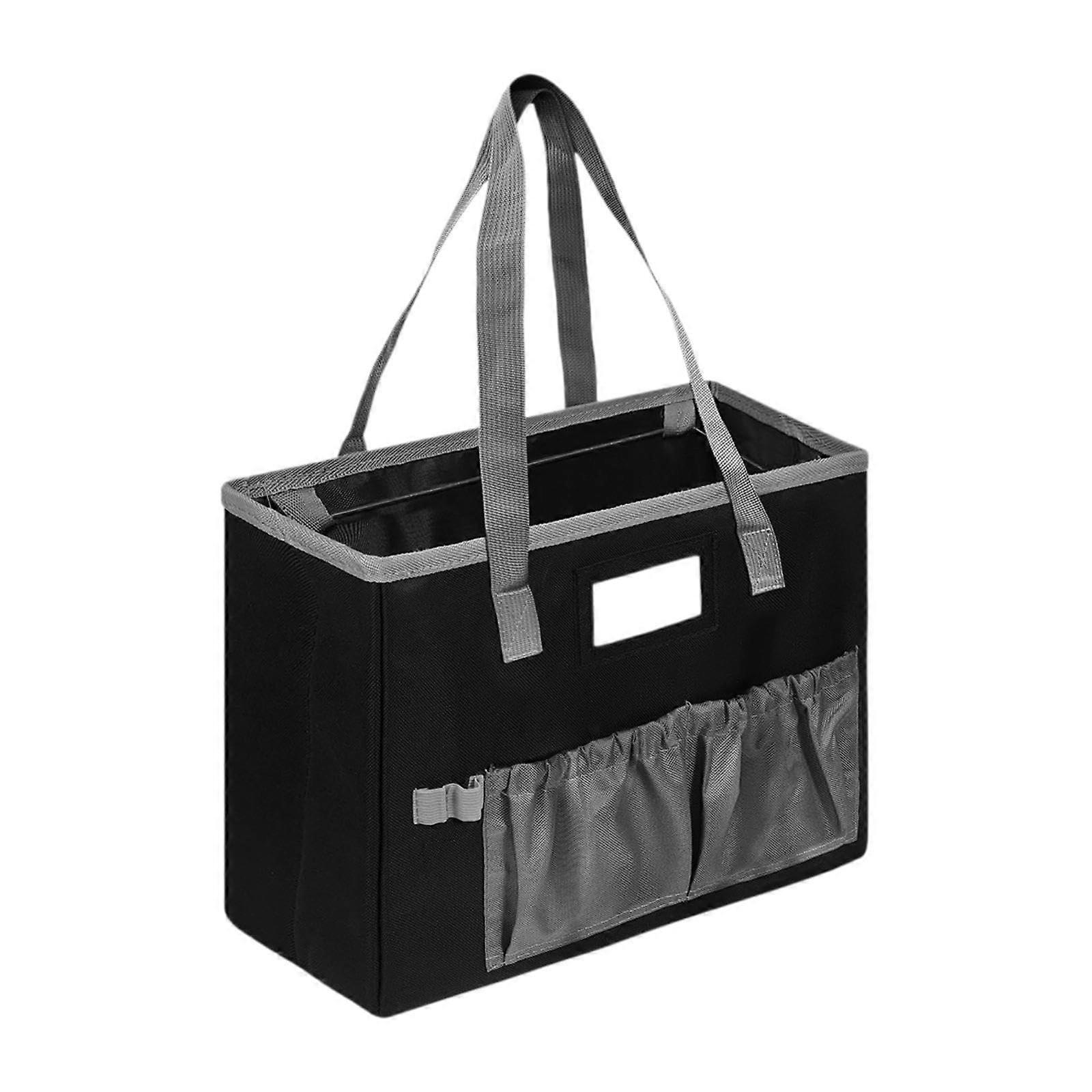 Folder Storage Bag, Large Capacity Hanging File Box, Desktop File Organizer with Durable Material and Multi-Color Options
