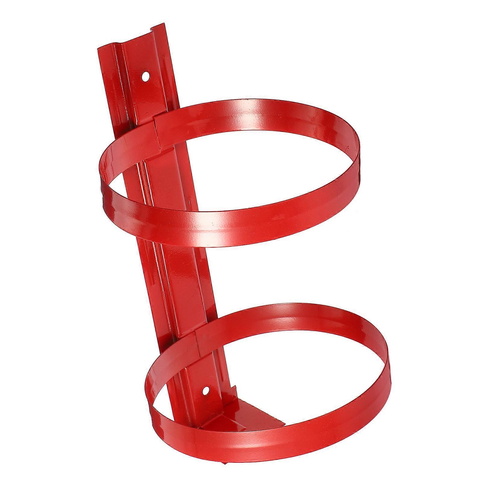 1pc Durable Iron Mounting Bracket for Fire Extinguishers Easy Installation for Office Safety