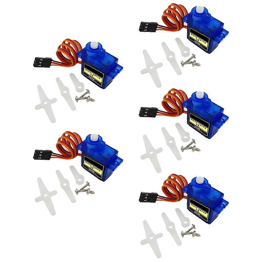 SG90 Micro Motors For Airplane And Helicopter Controls 10Pcs Versatile Assorted Color Stable Performance