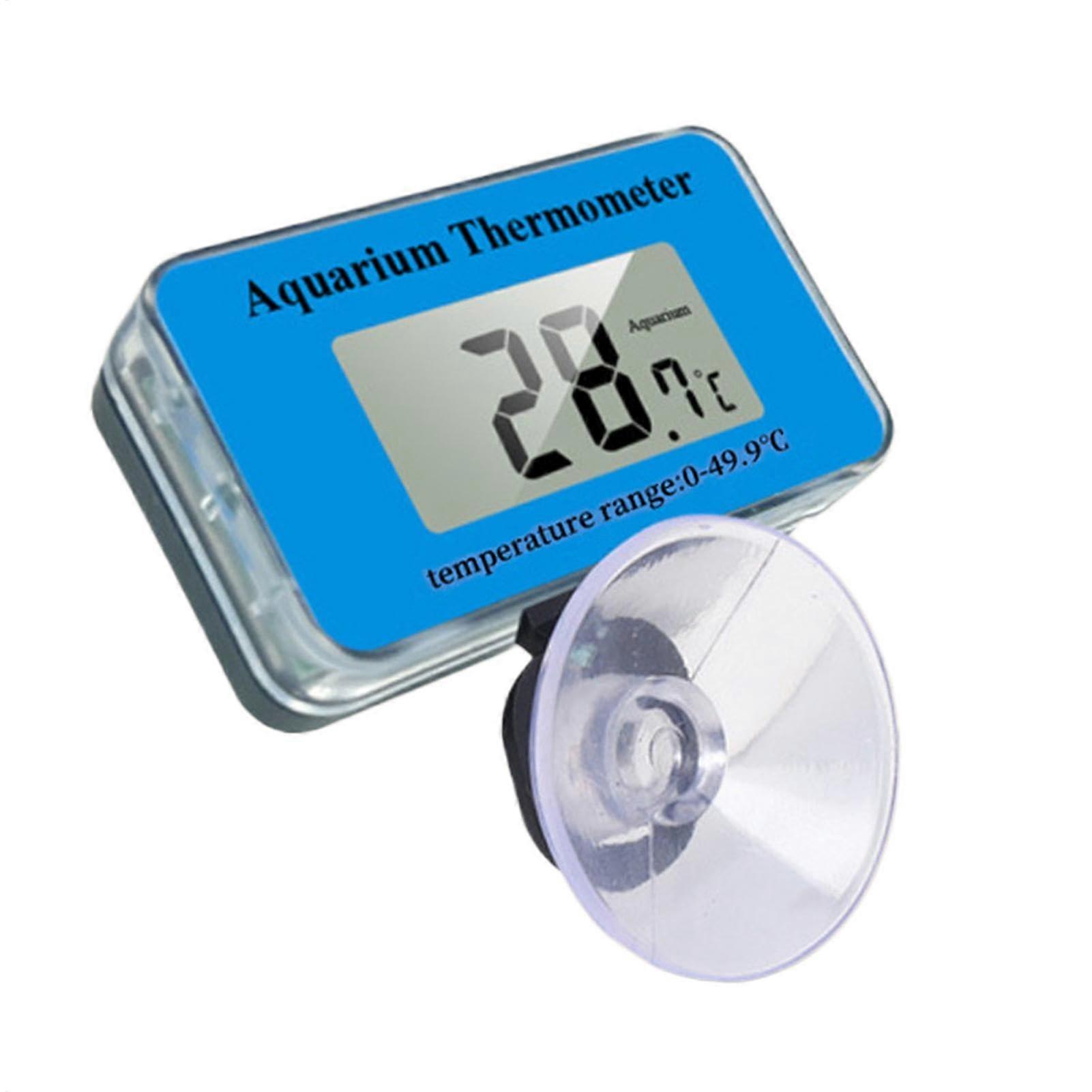 Aquarium Thermometer, Wireless Underwater Thermometer, LCD Display, Terrarium Water Tester