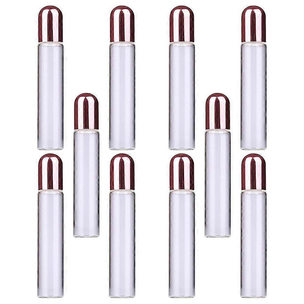 10Pcs Essential Oil Dispensing Bottles Perfect For Travel Daily Care With Round Shape And Aromatherapy Function