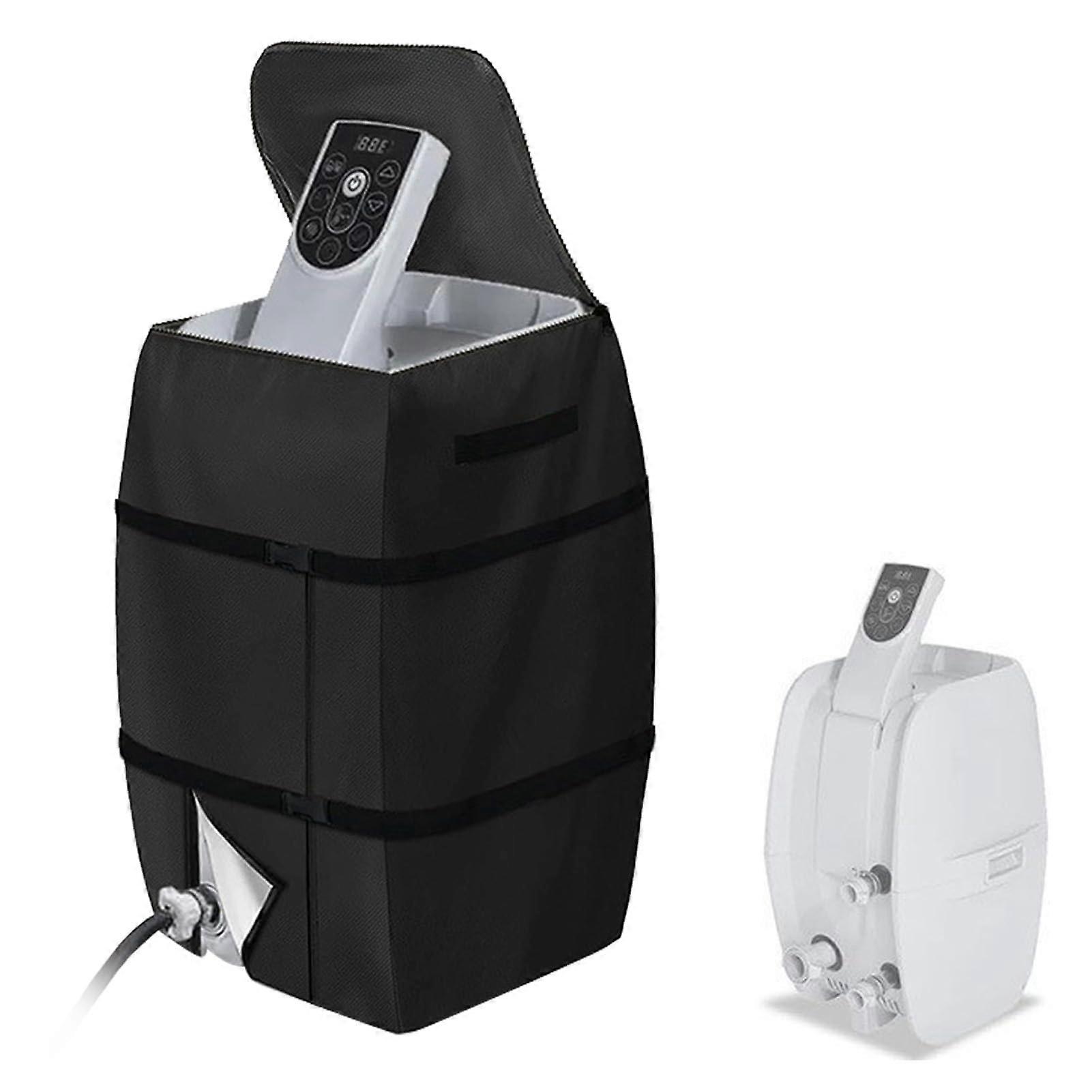 Spa Heating Pump, Inflatable Spa Heater Compatible with 420D Oxford Fabric, Durable Black Design for All Spa Models