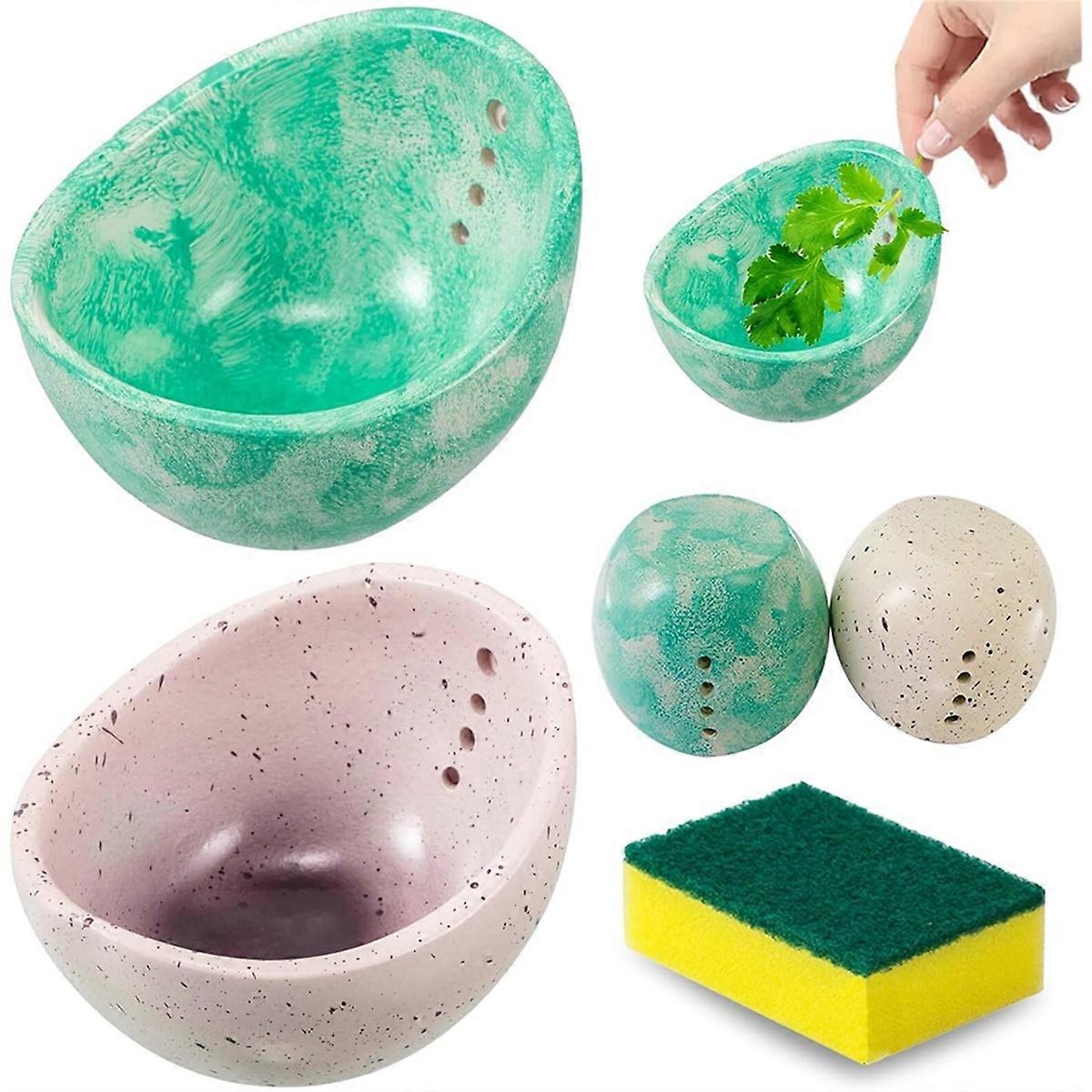 Herb-Stripper, Herb-Leaf Stripper Bowl, Resin Herb-Stripper Bowl