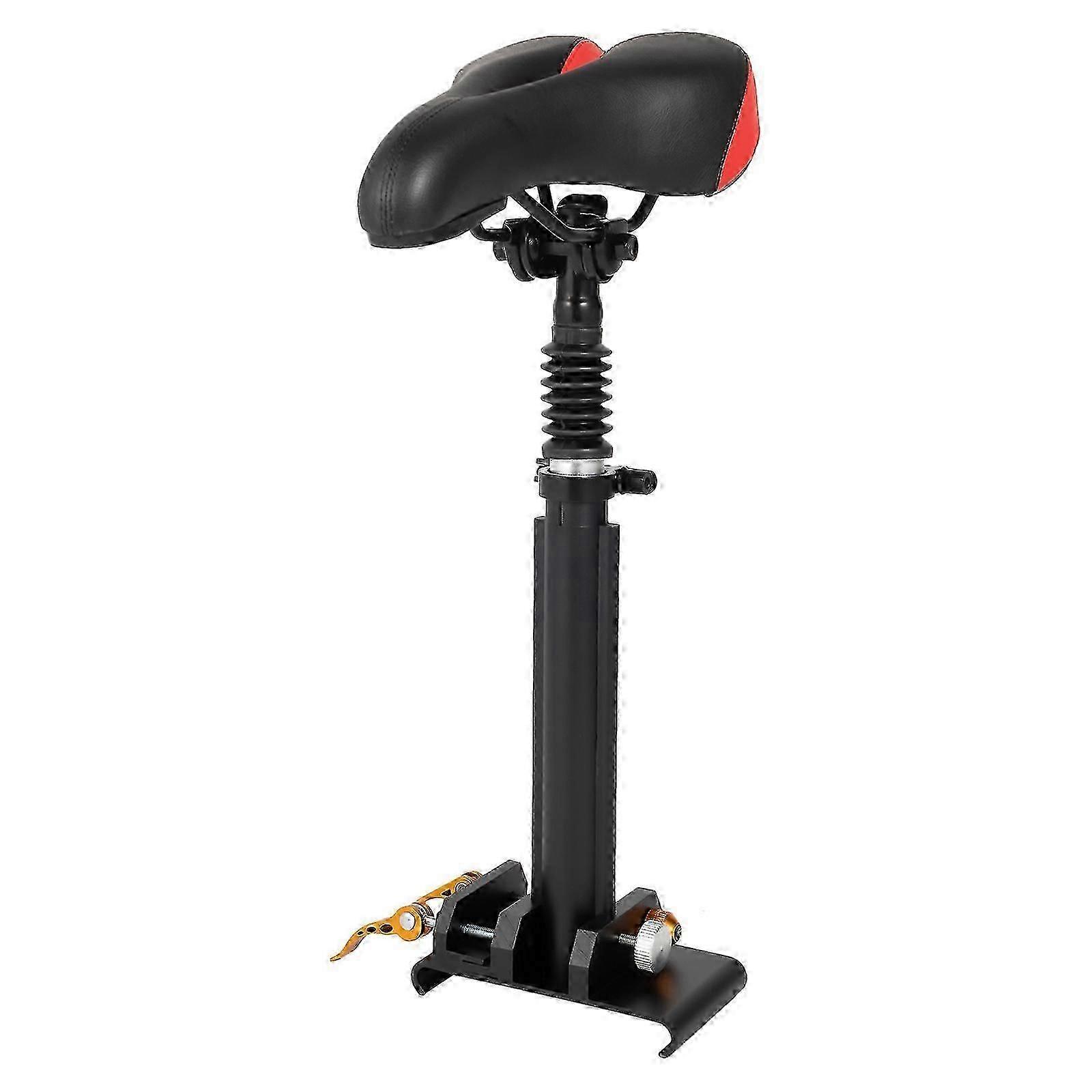 Height customizable seat for electric scooter saddle