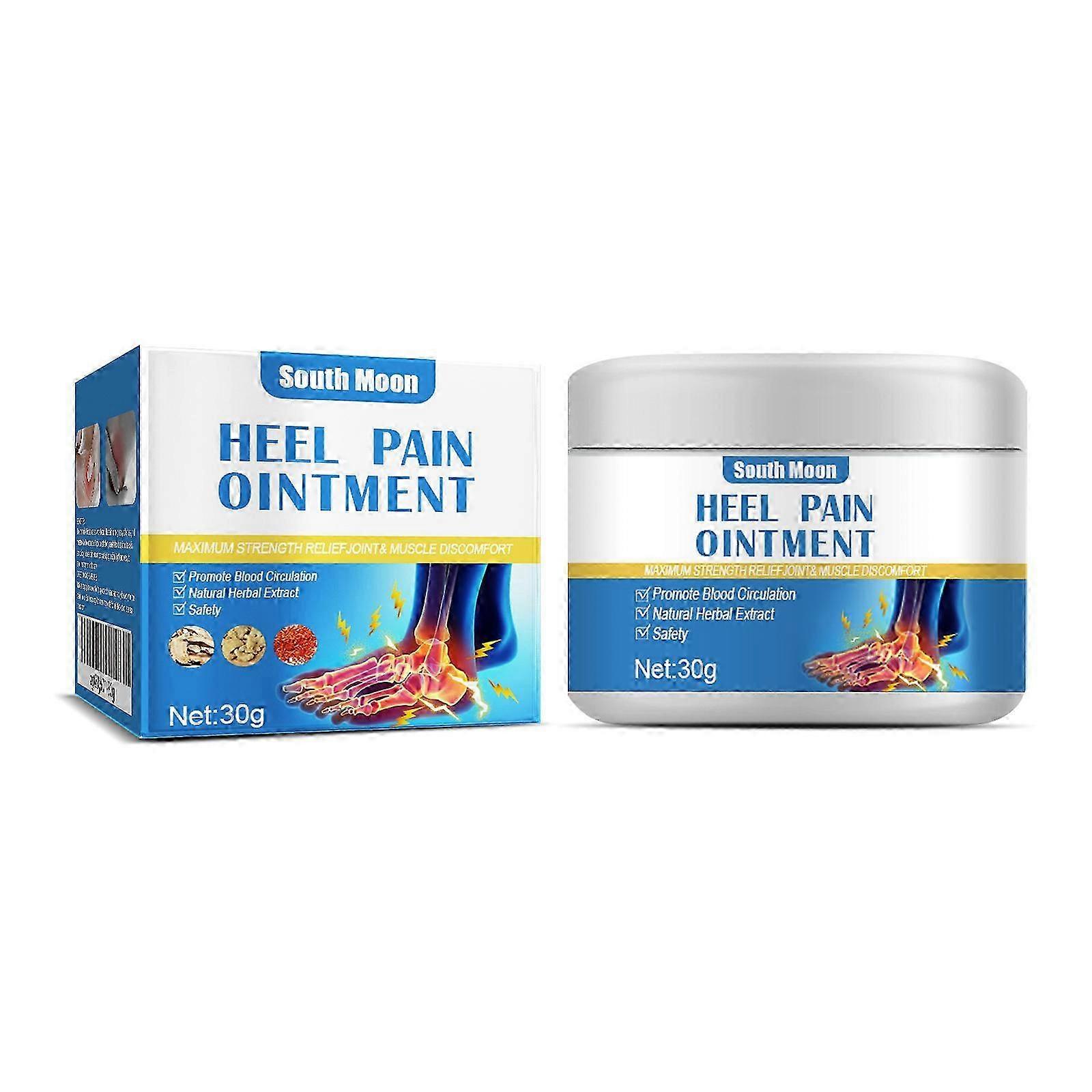1-3 Pieces Heel Pain Paste Heel Spurs Pain Relief Frost Rigid Arch Strain Pain Massage Crea