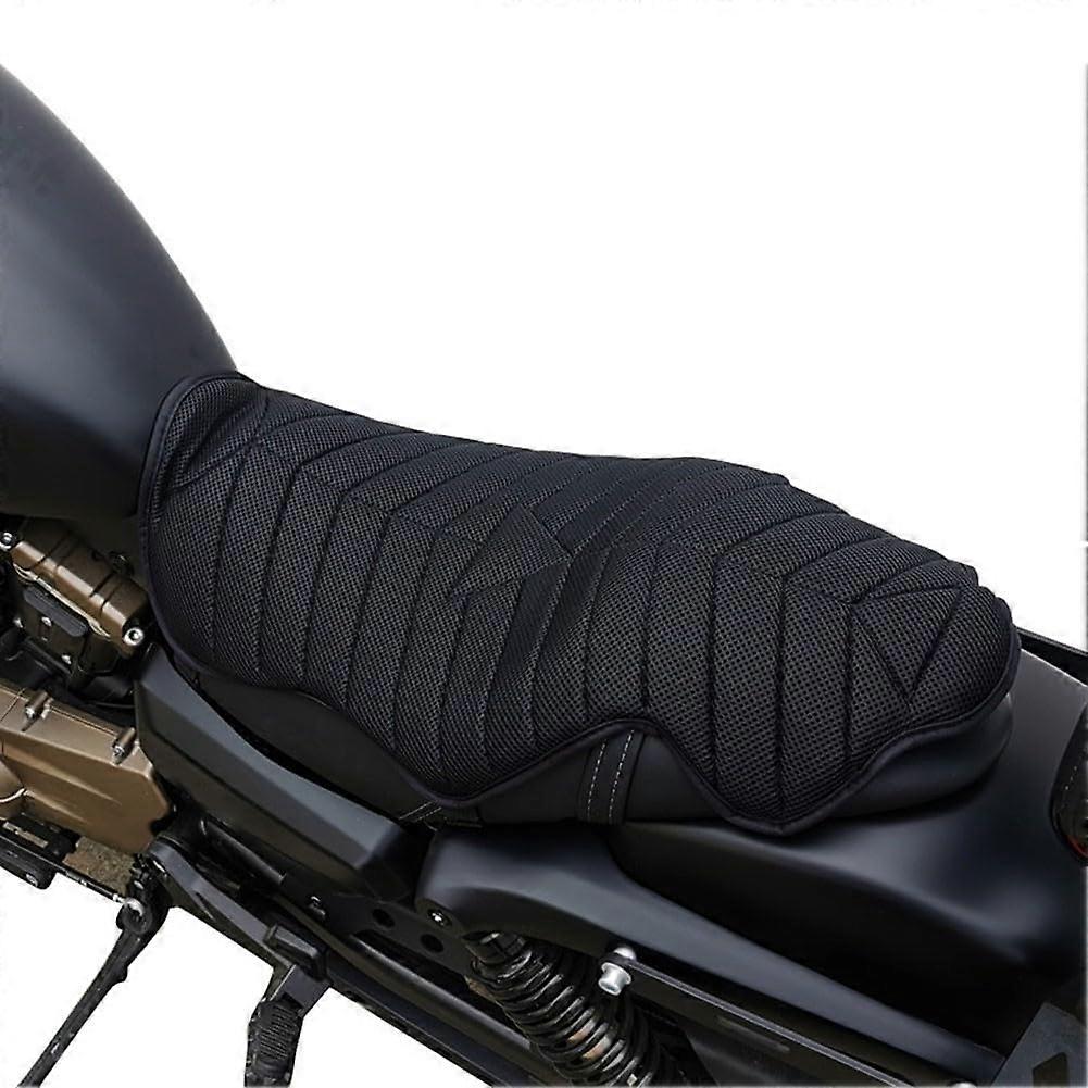 Cloth Motorcycle Seat Pad for Enhanced Breathability, Shock Absorption, Universal Fit, and Comfortable Riding Experience