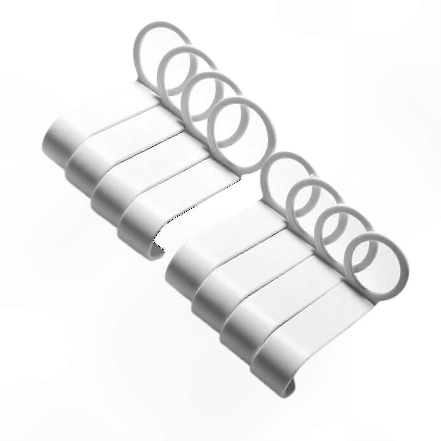 Space-Saving S-Hook Bottle Rack for Shower Gel Containers, Durable PP Material, High Load Capacity, Organize with Ease