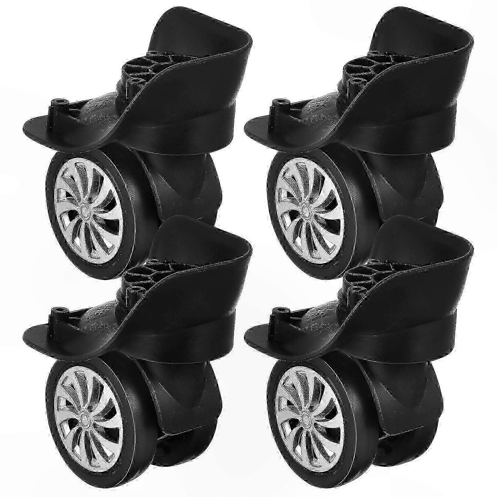 Universal Swivel Wheels for 4-Piece Luggage Sets