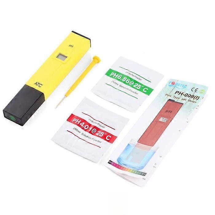 Digital Pen PH Meter Tester Reader Type Meter pH Tester Aquarium Pool Water Hydroponics Lab Plants PH Meter
