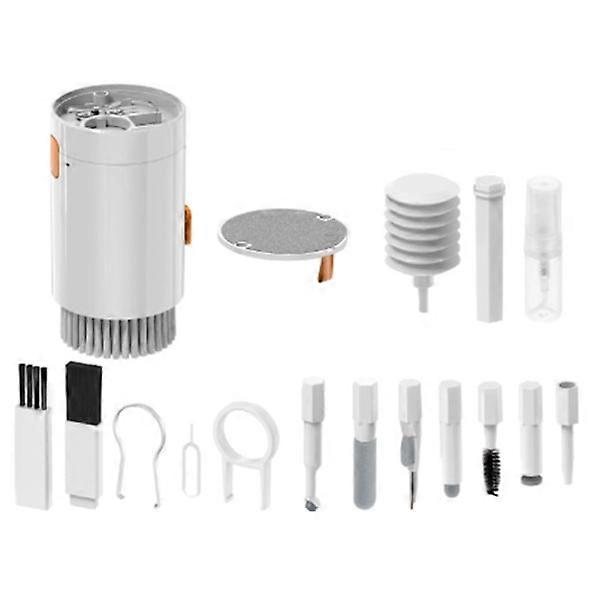 Phone Cleaning Set with Spray Portable Multifunctional Cleaning Set for Headphones Keyboard Laptop.