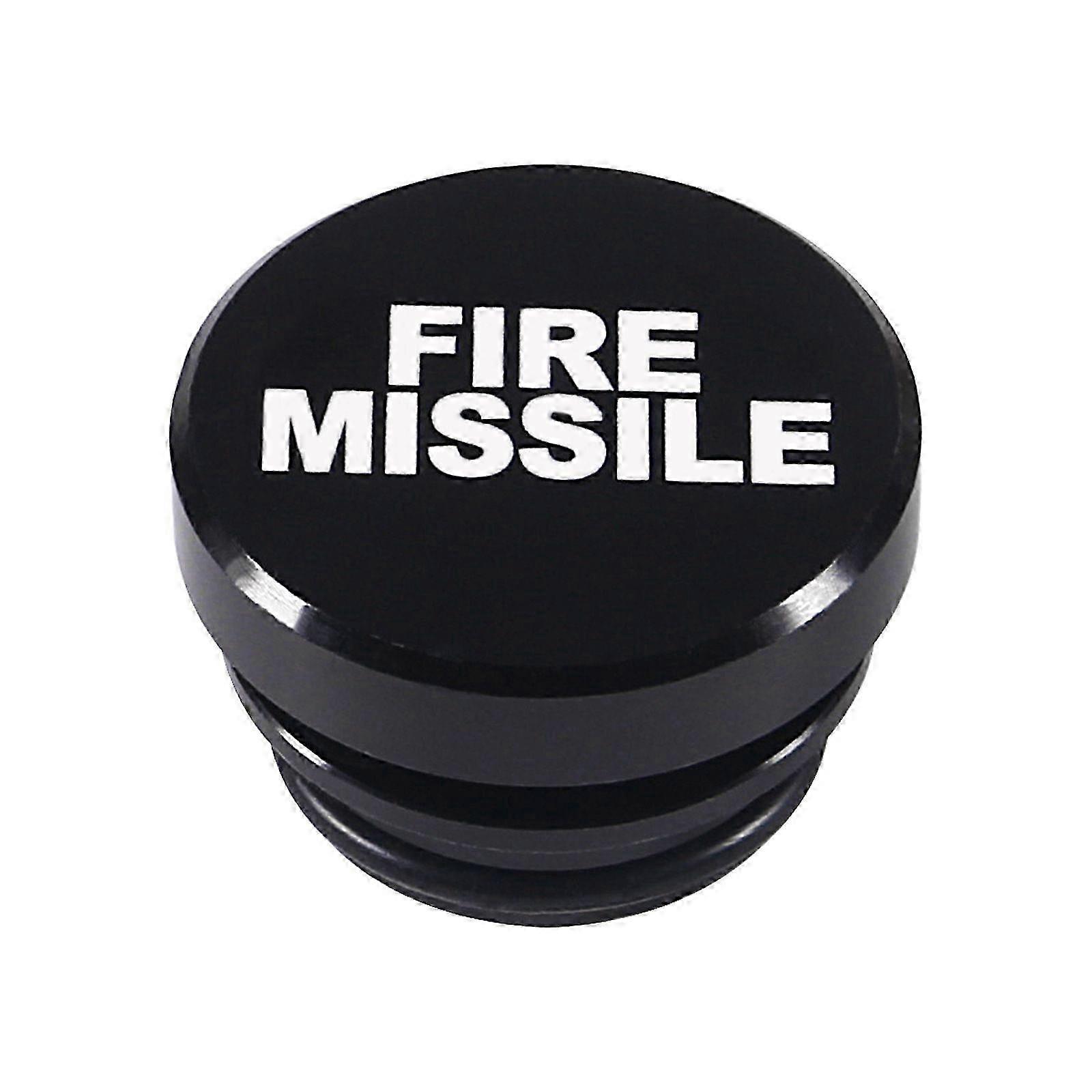 2x Eject Fire Missile Button Car Cigarette Lighter Cover Accessories Universal