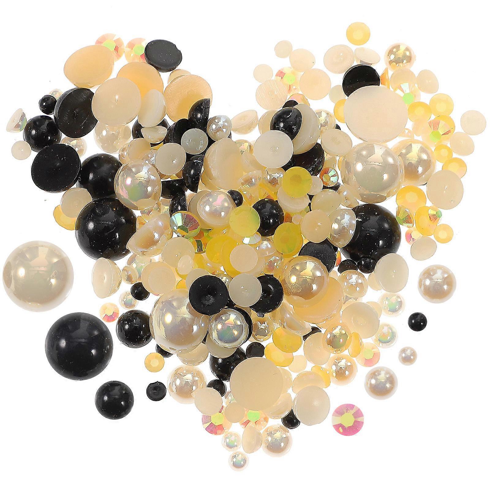 Assorted Color Resin Nail Charms for Decoration with Excellent Texture and Durability 1 Bag