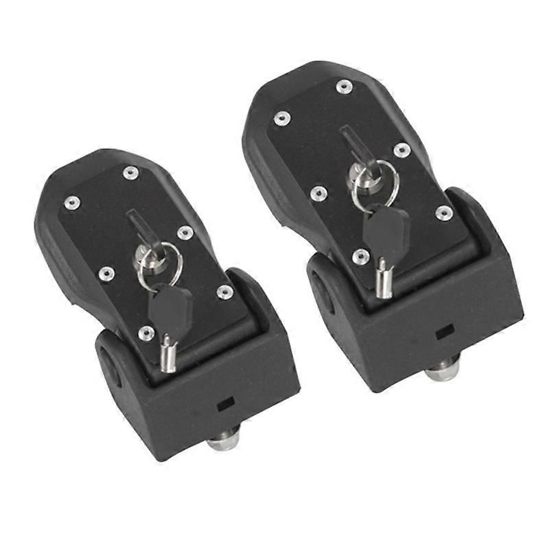 Engine Hood Latch Lock Catches Kits for Wrangler JK 07-17 JL 18-Later JT 20-Later Metal