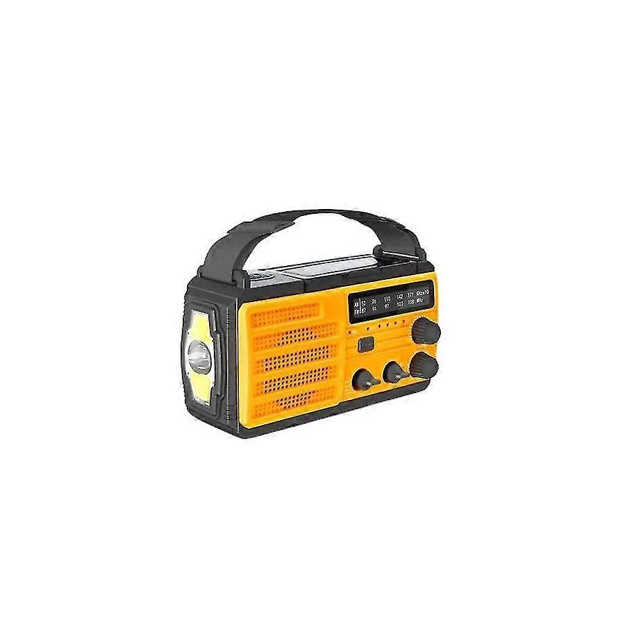 Solar Powered Manual Emergency Radio