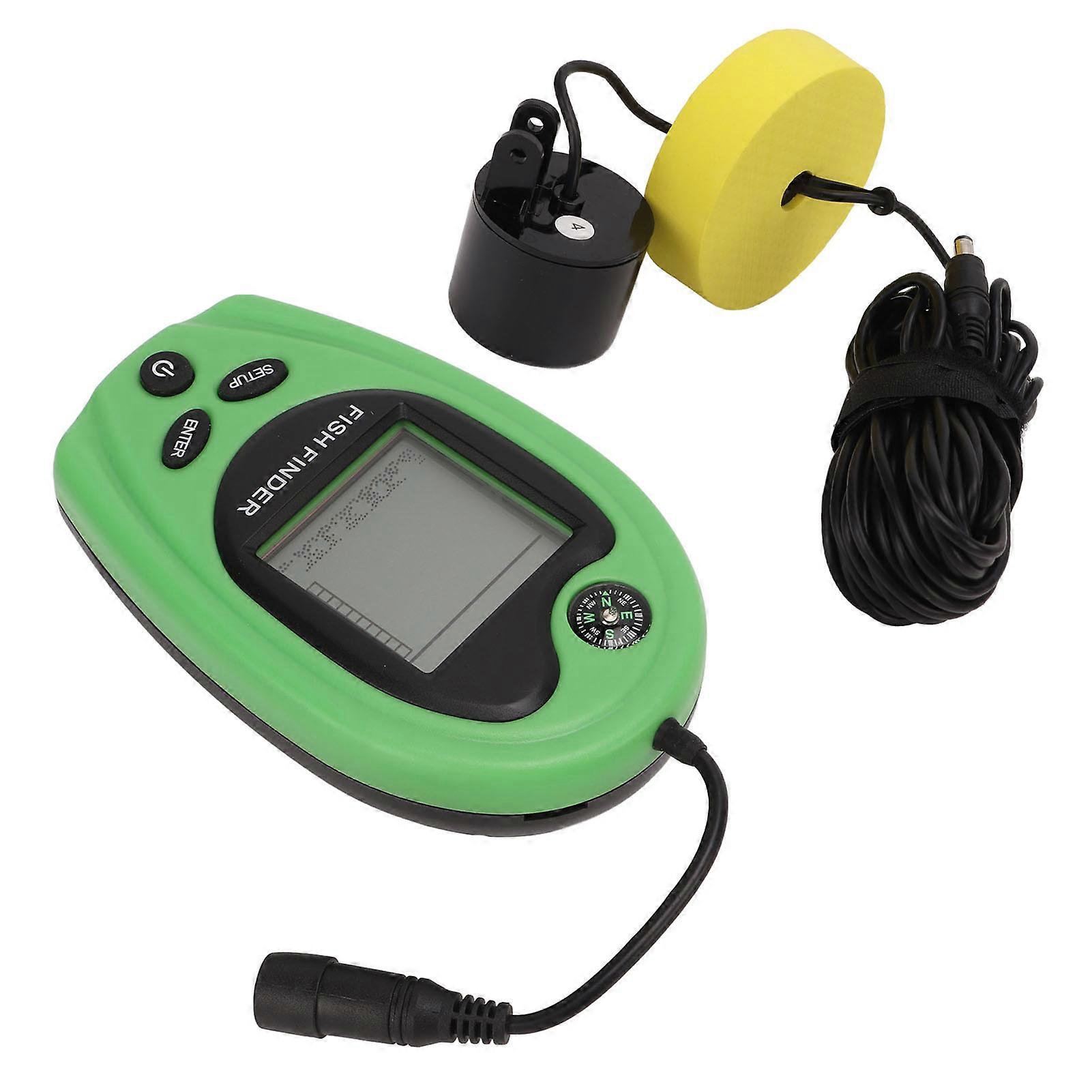 Kayak Fish Finder Sonar 328ft Waterproof Depth Detector with Lanyard