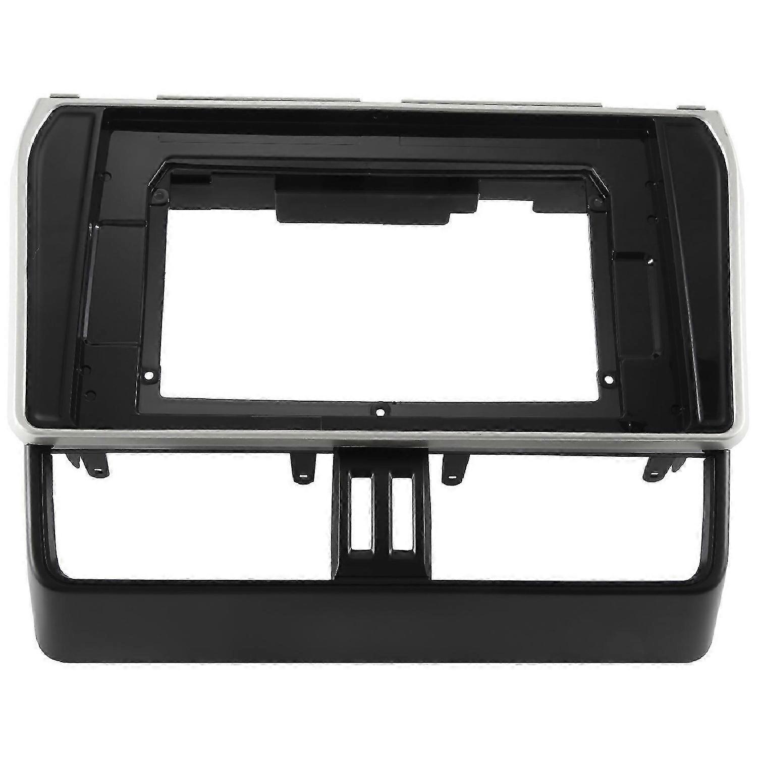 10 Inch Fascia for Toyota Prado 2018 Car Radio Stereo Android MP5 WIFI GPS Player 2DIN Head Unit Panel Dash Frame Cover