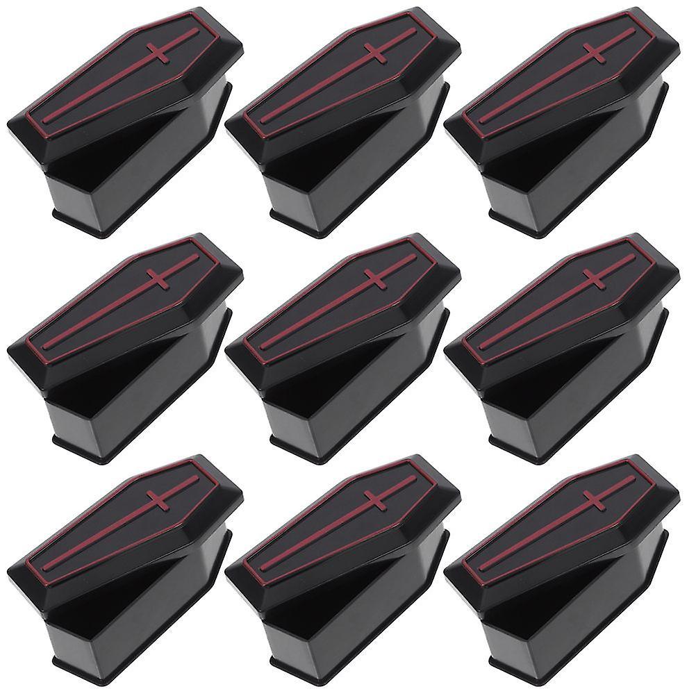 36pcs Mini Coffin Boxes Miniature Coffin Boxes Halloween Tiny Coffin Decoration