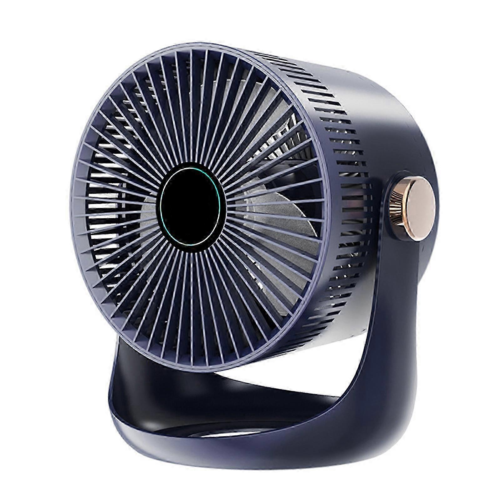 Silents Punch Free Wall-mounted Desktop Fan Long Battery Life Rechargeable Fan for Bedroom Home