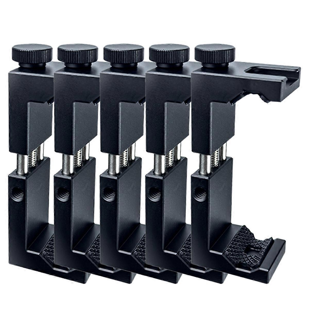 Universal Phone Holder Clamp Smartphone Clip Holder Mount Bracket, Phone Tripod Adapter with Cold S