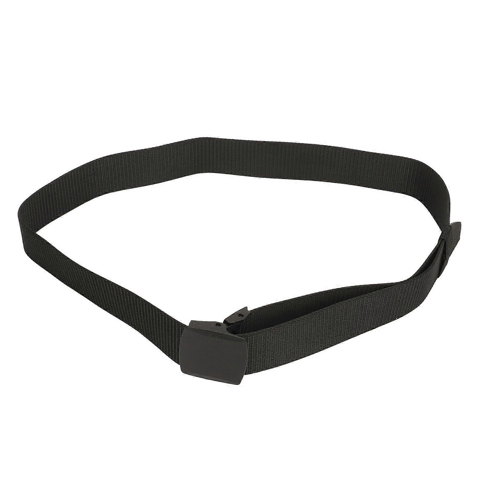 Nylon Webbing Belt with Plastic Buckle Lightweight Sweat Wicking Quick Drying Adjustable Outdoor Nylon Web Belt for Men Women