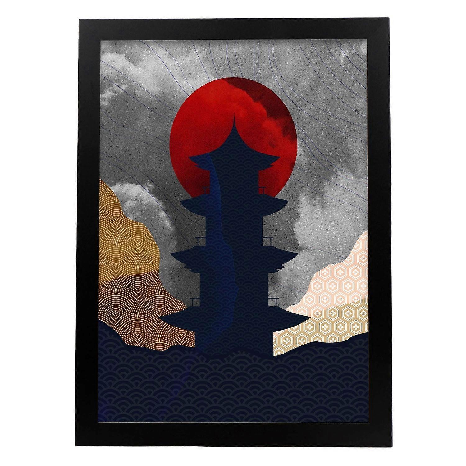 Rote Sonne Poster