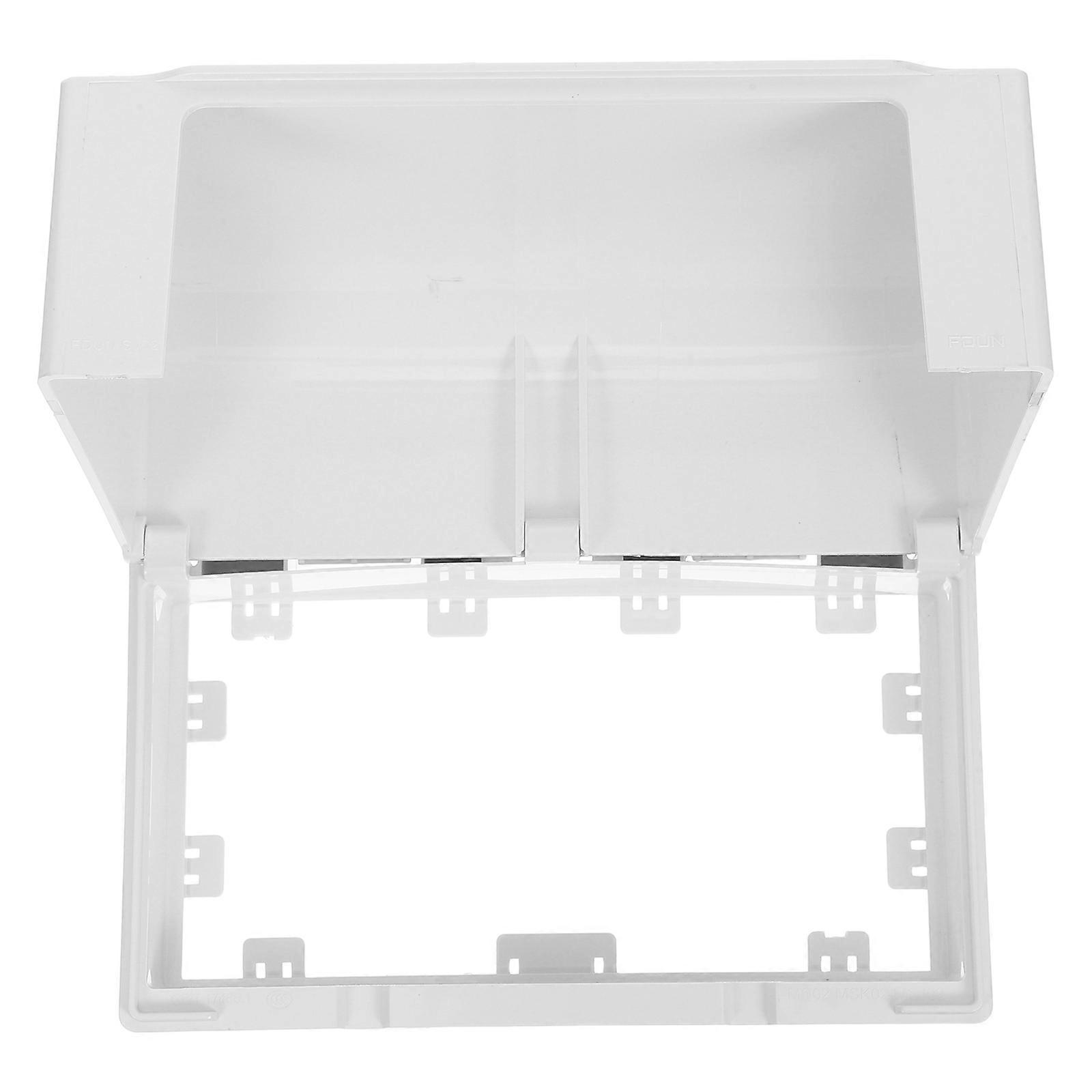 Outdoor Waterproof Socket Cover for Double Electrical Outlet with Splash Proof Design