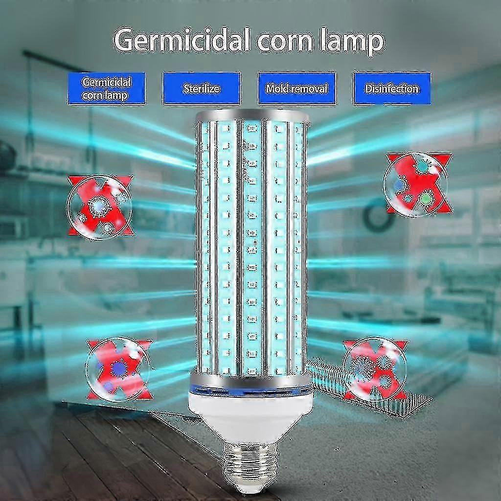 Uv 100w Germicidal Lamp E27 Ultraviolet Uvc Sterilization Light 85-265v