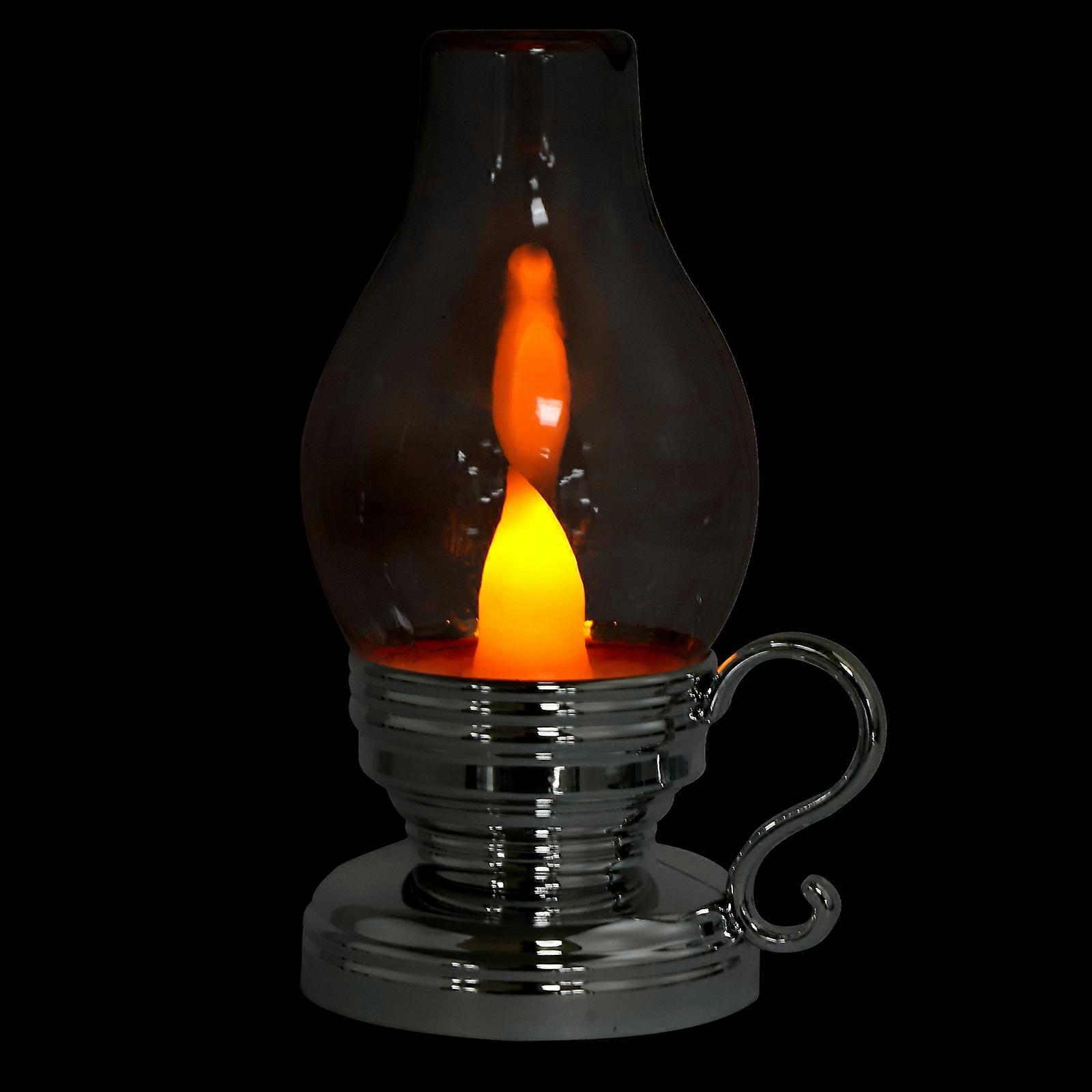 Golden Candle Lamp Decor for Decor Electronic Desktop Decorative Light