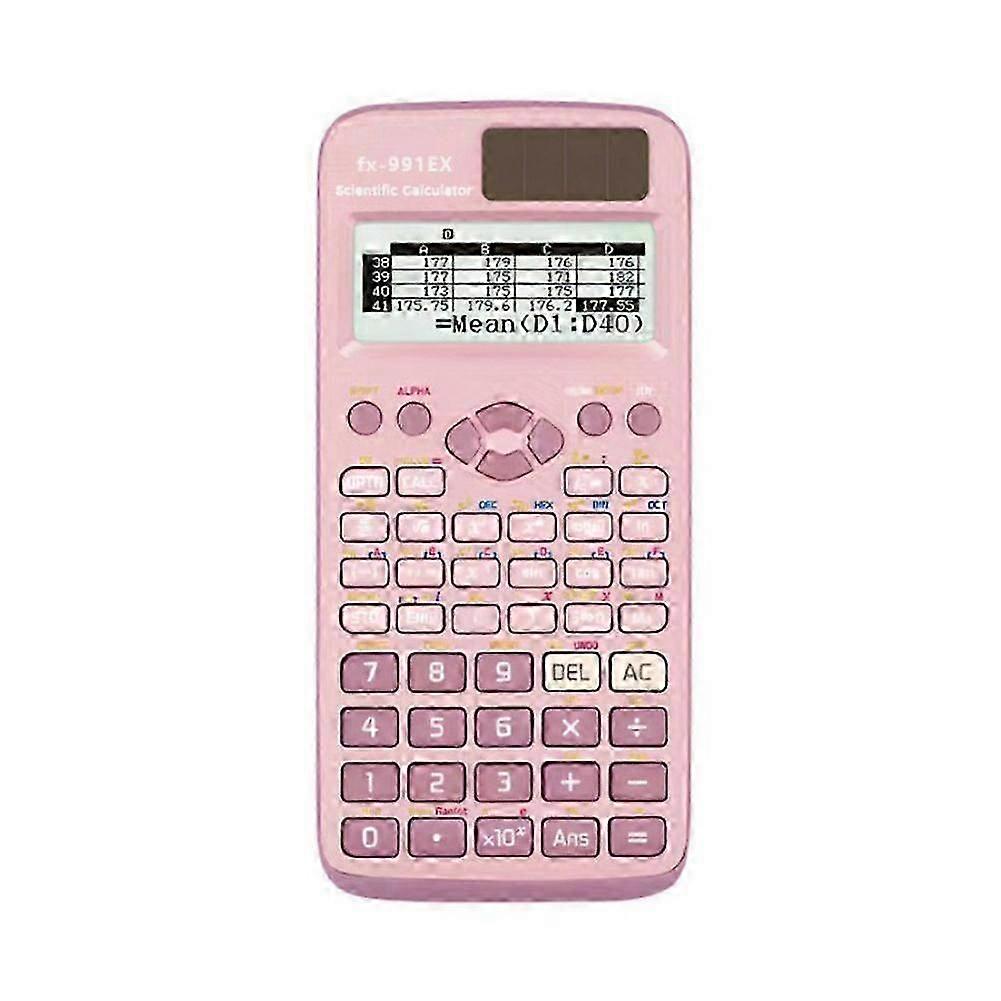 Adecuado para la calculadora científica Casio FX-991EX con 552 funciones