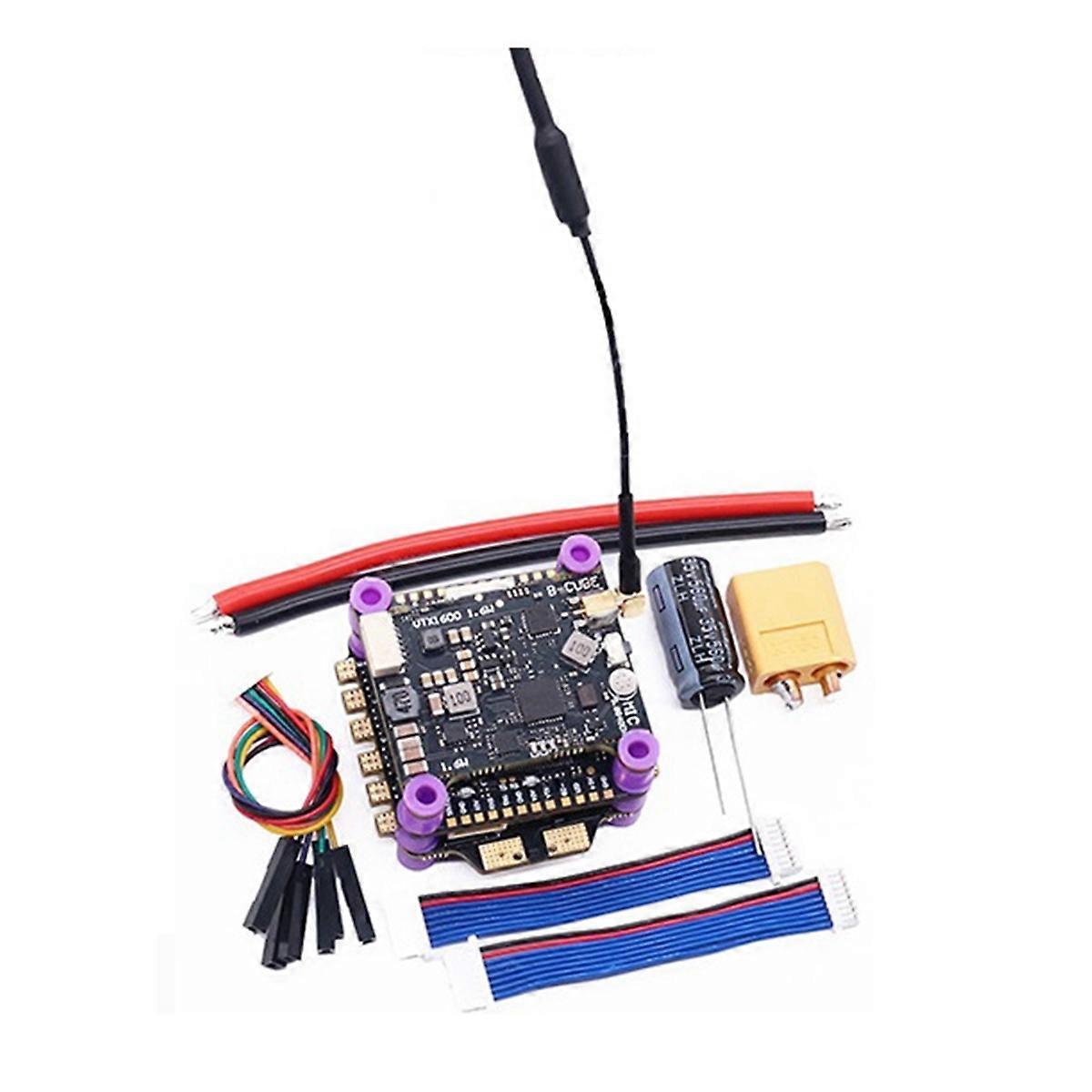 H743 Flight Control 45A 4INI ESC VTX1600 3-6S FPV Stack Dual BEC 30.5mmx30.5mm for RC FPV Racer Dron