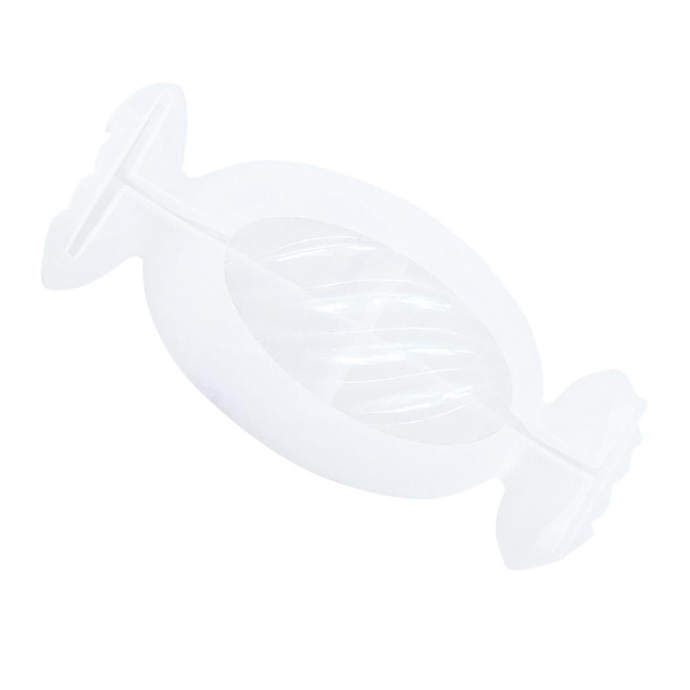 Candy Storage Mold Silicone Tray Mold Craft Making Rectangle Shape White Color Safe Material 1Pcs