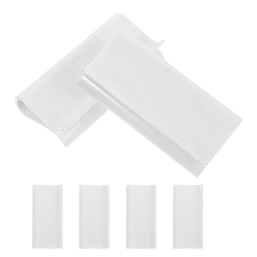 Roller Shade Pull Down Handles Plastic Clips for 18Pcs Window Blinds