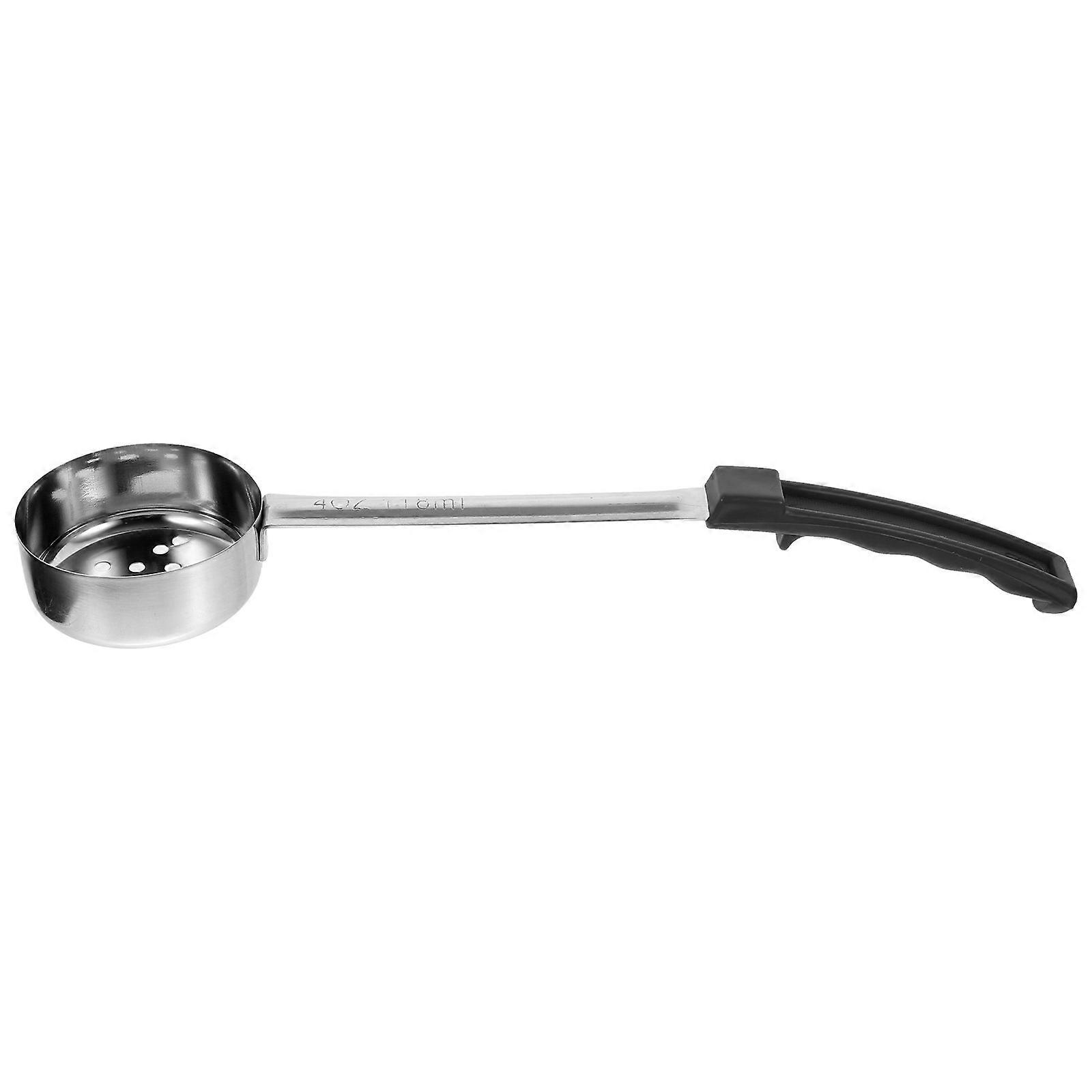 Black Stainless Steel Portion Ladle Spoon for Kitchen 3Pcs Set