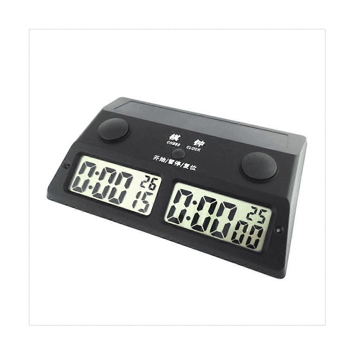 Chess Clock Competition Hour Meter Digital Board Game Stopwatch -385 Professional Chess Count Up Down Timer