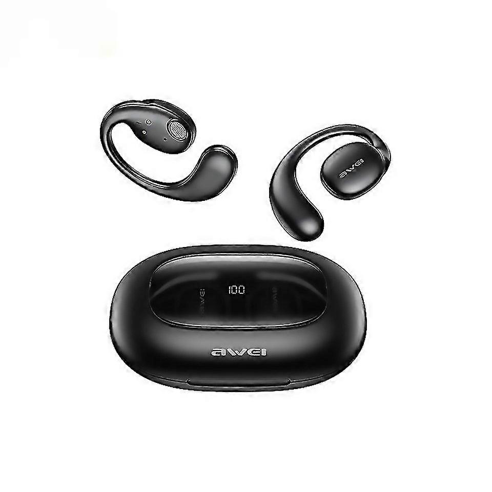 For Awei T80 Air Conduction Sport Tws Bluetooth Earbuds
