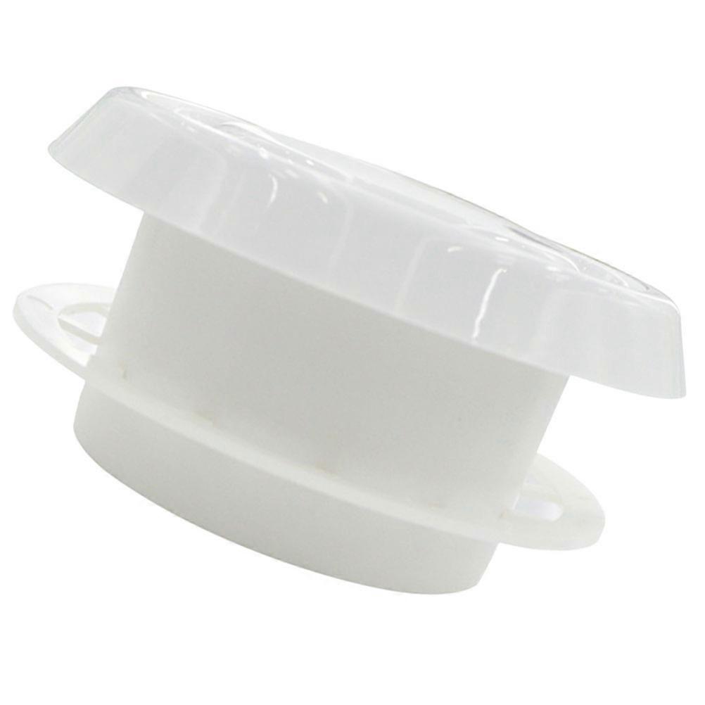 Ceiling Duct Vent Cover for Inline Duct Fan 2Pcs White ABS Material