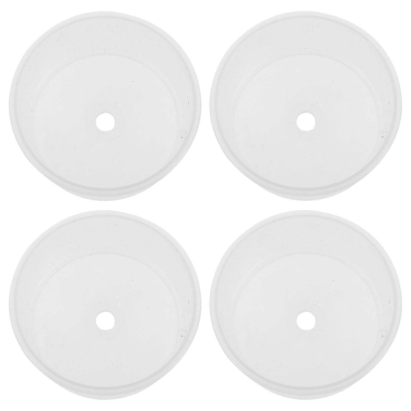 Pressure Cooker Steam Collector Cups for Condensation Storage 8Pcs Transparent Plastic