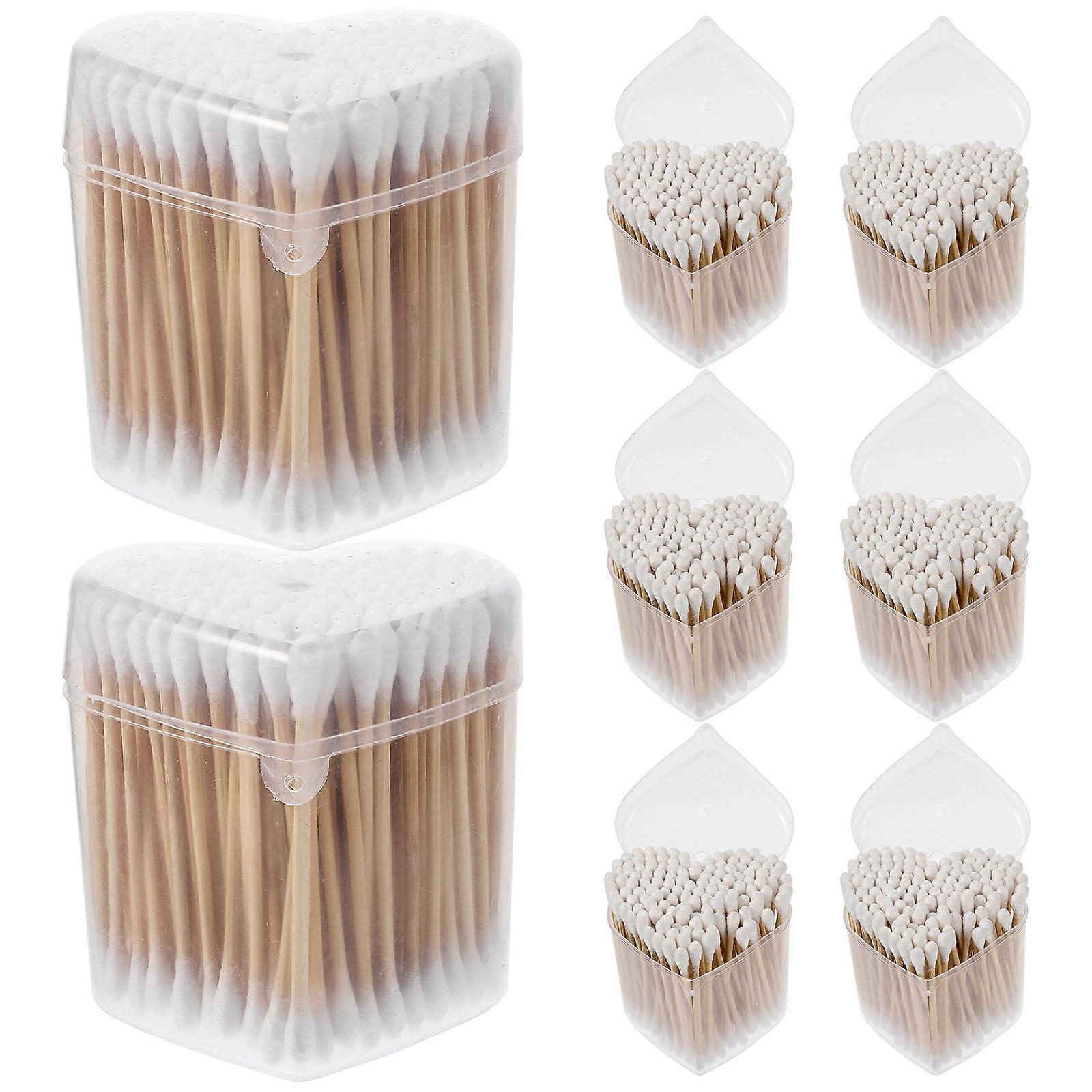 Small Eyelash Cotton Swabs Eyelash Cleaning Sticks Cotton Swabs 24 Boxes