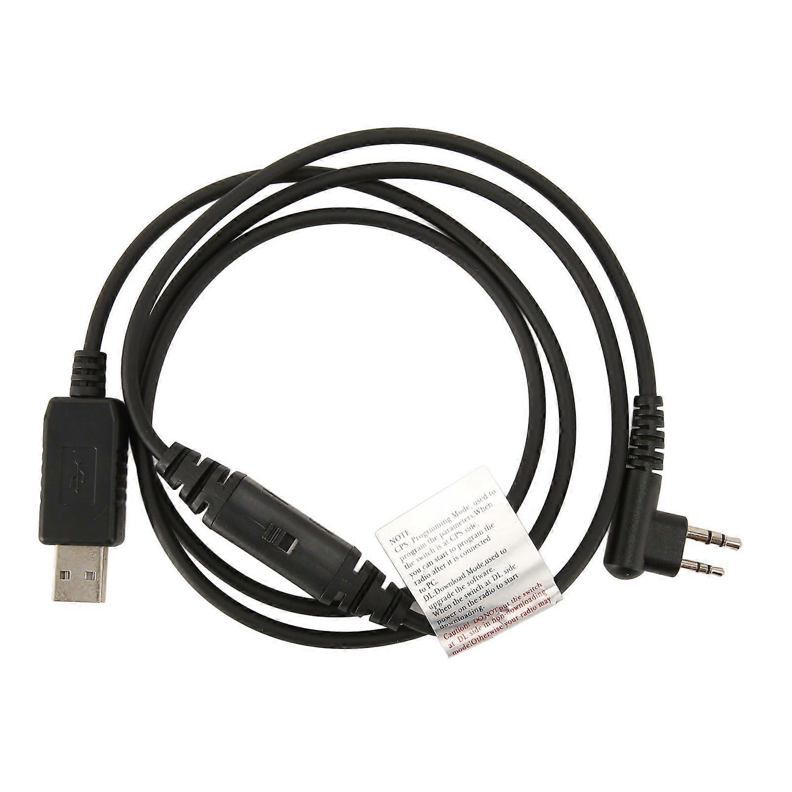 Walkie Talkie Programming Cable Two Way Radio PC76 Frequency Writing Cable for Hytera TD500 TD520 TD560 BD500 BD510 BD610