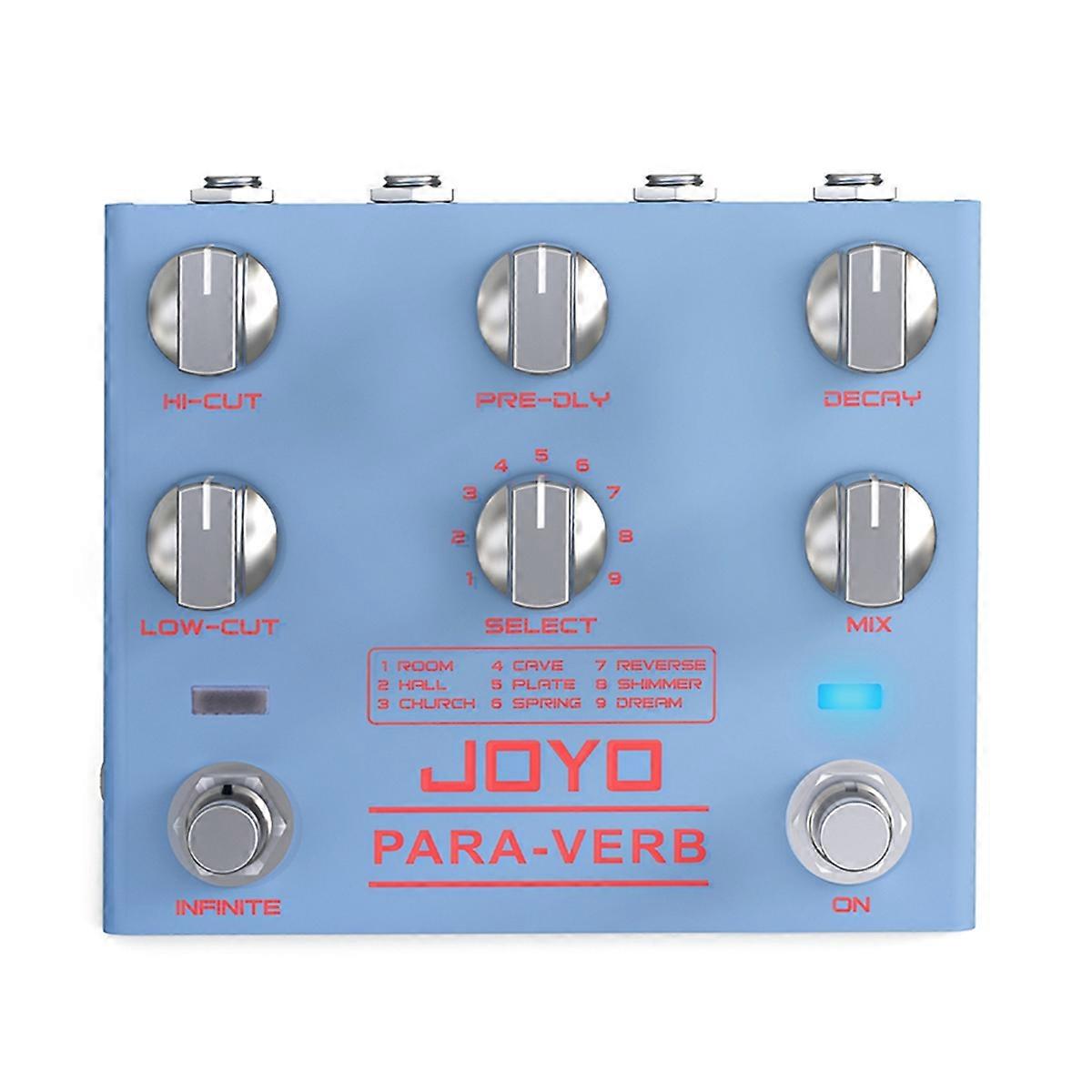  -31 PARA- Guitar Effect Pedal,9 Reverb Types