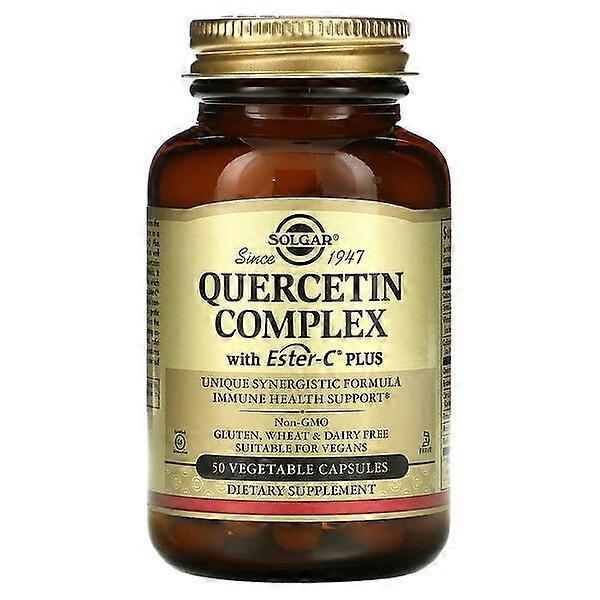 Solgar, Quercetin Complex with Ester-C Plus, 50 Vegetable Capsules