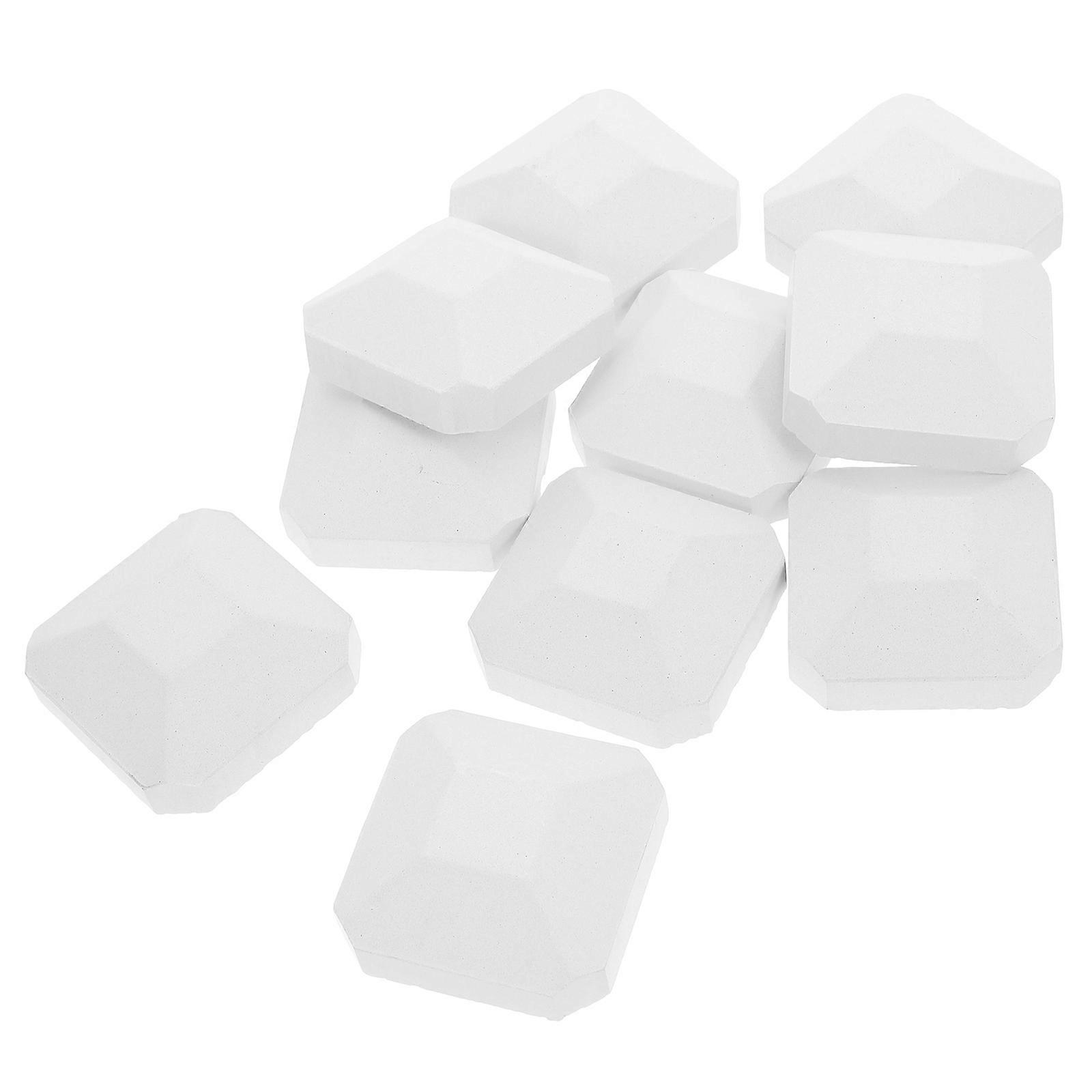 Replacement Coal Briquettes Cordierite Briquettes for Gas Grill 10Pcs Pack